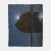 Himmel über dem Haystack Rock | Cannon Beach, Oreg Fleecedecke (Vorderseite)