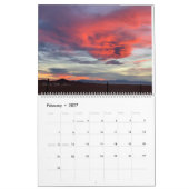 Himmel über den Erdkalender Kalender (Feb 2027)