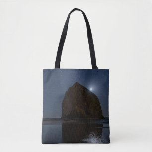 Himmel über Haystack Rock Cannon Beach, Oregon Tasche
