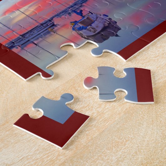 Himmel über San Diego und San Francisco Puzzle (Seite)