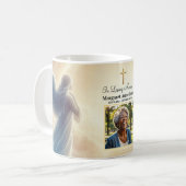 Himmel und Engel Lebensfeier Foto Kaffeetasse (Vorderseite Links)