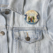 Himmel- und Engelsfeier des Lebens Foto Button (Beispiel)
