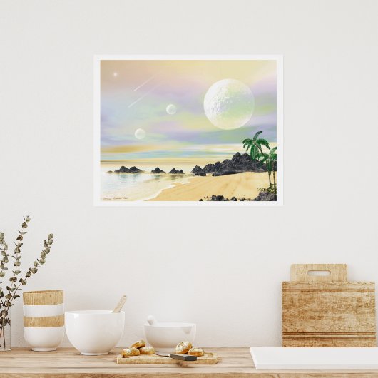 Himmel und Erde 6 Poster (Küche)