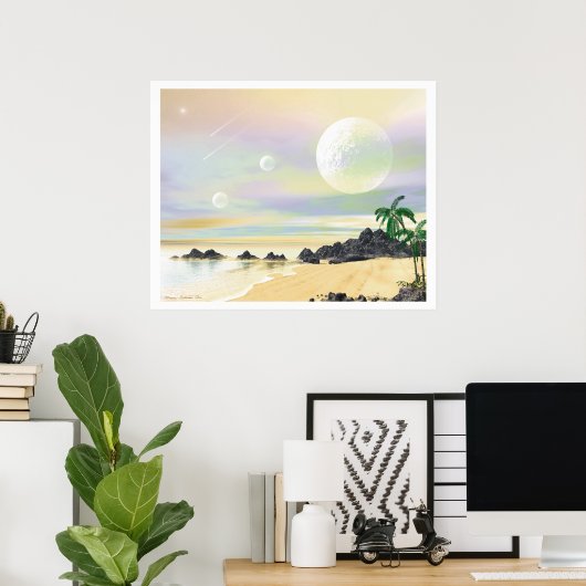 Himmel und Erde 6 Poster (Heimbüro)