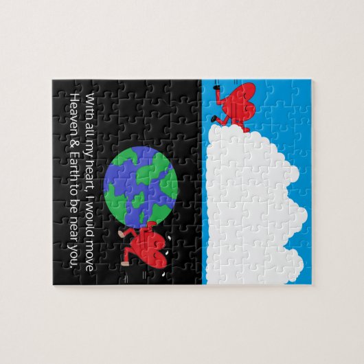 Himmel und Erde bewegen Puzzle (Horizontal)