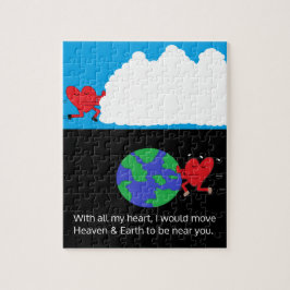 Himmel und Erde bewegen Puzzle