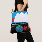 Himmel und Erde bewegen Tasche (Von Nahem)