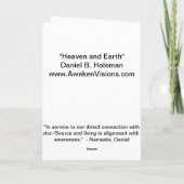 Himmel und Erde Karte (Rückseite)