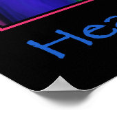 Himmel und Erde Poster (Ecke)