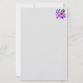 Himmel- und Erdgeschoss-König Briefpapier (Vorderseite)