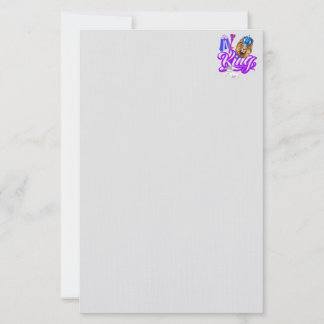 Himmel- und Erdgeschoss-König Briefpapier