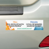 Himmel und Hell Car Decal 2 Autoaufkleber (Auf Auto)