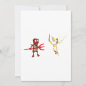 Himmel und Hölle Einladung (Vorderseite)