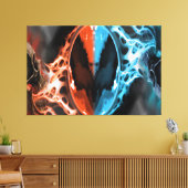 Himmel und Hölle Leinwanddruck (Insitu (Wohnzimmer))