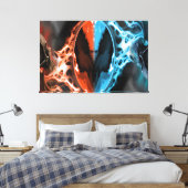 Himmel und Hölle Leinwanddruck (Insitu (Schlafzimmer))