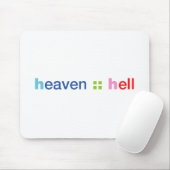 Himmel und Hölle Mousepad (Mit Mouse)
