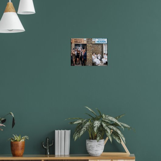 Himmel und Hölle Poster (Wohnzimmer 1)
