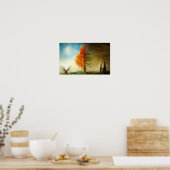 Himmel und Hölle Poster (Küche)