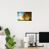 Himmel und Hölle Poster (Heimbüro)