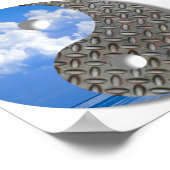 Himmel und Metall Poster (Ecke)