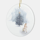 Himmel und Natur Keramik Ornament (Links)