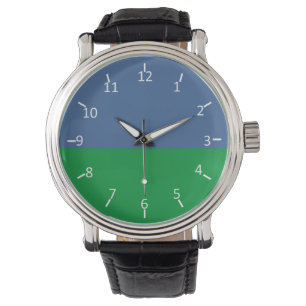 Himmel und Rasen Armbanduhr