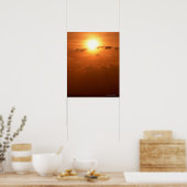 Himmel und Sonne Poster (Küche)