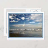 Himmel und Surf Postkarte (Vorne/Hinten)