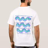 Himmel und Surfsommer T-Shirt (Rückseite)