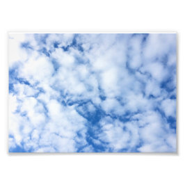 Himmel und Wolken Fotodruck