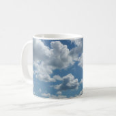 Himmel und Wolken Kaffeetasse (Vorderseite Links)