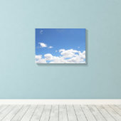 Himmel und Wolken Leinwanddruck (Insitu (Holzboden))