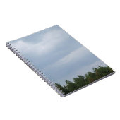 Himmel und Wolken Notizblock (Rechte Seite)