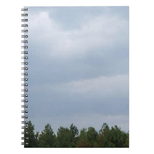 Himmel und Wolken Notizblock (Vorderseite)