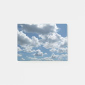 Himmel und Wolken Post-it Klebezettel (Vorderseite)