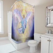 Himmel V056 u. Erdengel Duschvorhang (Beispiel)