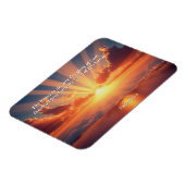 Himmel verkünden den Ruhm: Gott & Schöpfung Verse Magnet (Linke Seite)