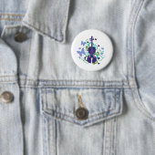 Himmel-Violinen-Entwurf Button (Beispiel)