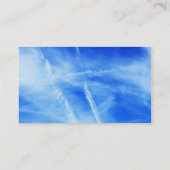 Himmel Visitenkarte (Rückseite)