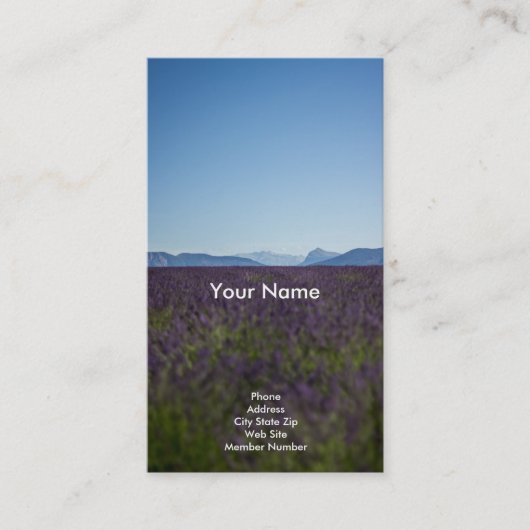 Himmel-Visitenkarte Visitenkarte (Vorderseite)