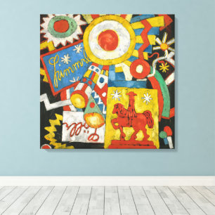 Himmel von Marsden Hartley, Vintage Expressionismu Leinwanddruck