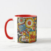 Himmel von Marsden Hartley, Vintager Expressionism Tasse (Links)
