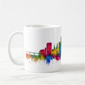 Himmel von South Bend Indiana Kaffeetasse (Links)
