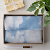 Himmel, Wetter, Natur, weiß, blau, wolke, sonnenli Seidenpapier (Geschenk)