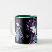 "Himmel-" Zweifarbige Tasse (Vorderseite Links)