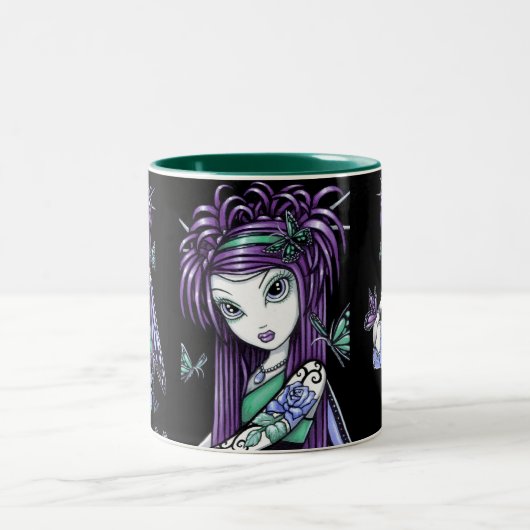 "Himmel-" Zweifarbige Tasse (Mittel)