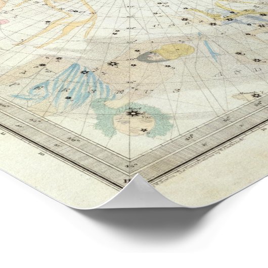 Himmelatlas 2 poster (Ecke)