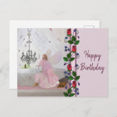 Himmelbett Postkarte (Vorne/Hinten)