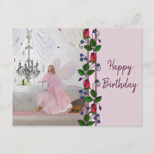 Himmelbett Postkarte