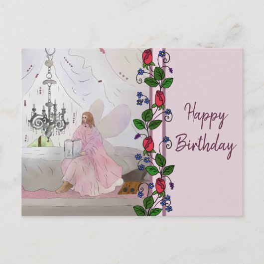 Himmelbett Postkarte (Vorderseite)